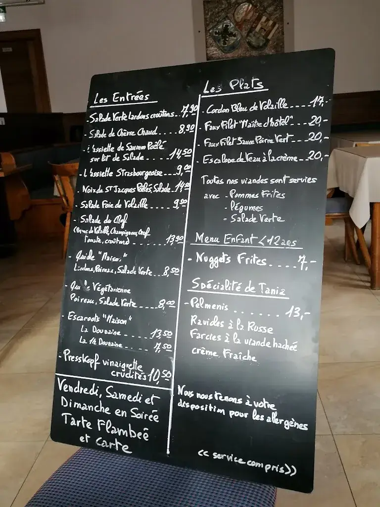 Menu_Restaurant A la Rose_Seebach_immagine_2