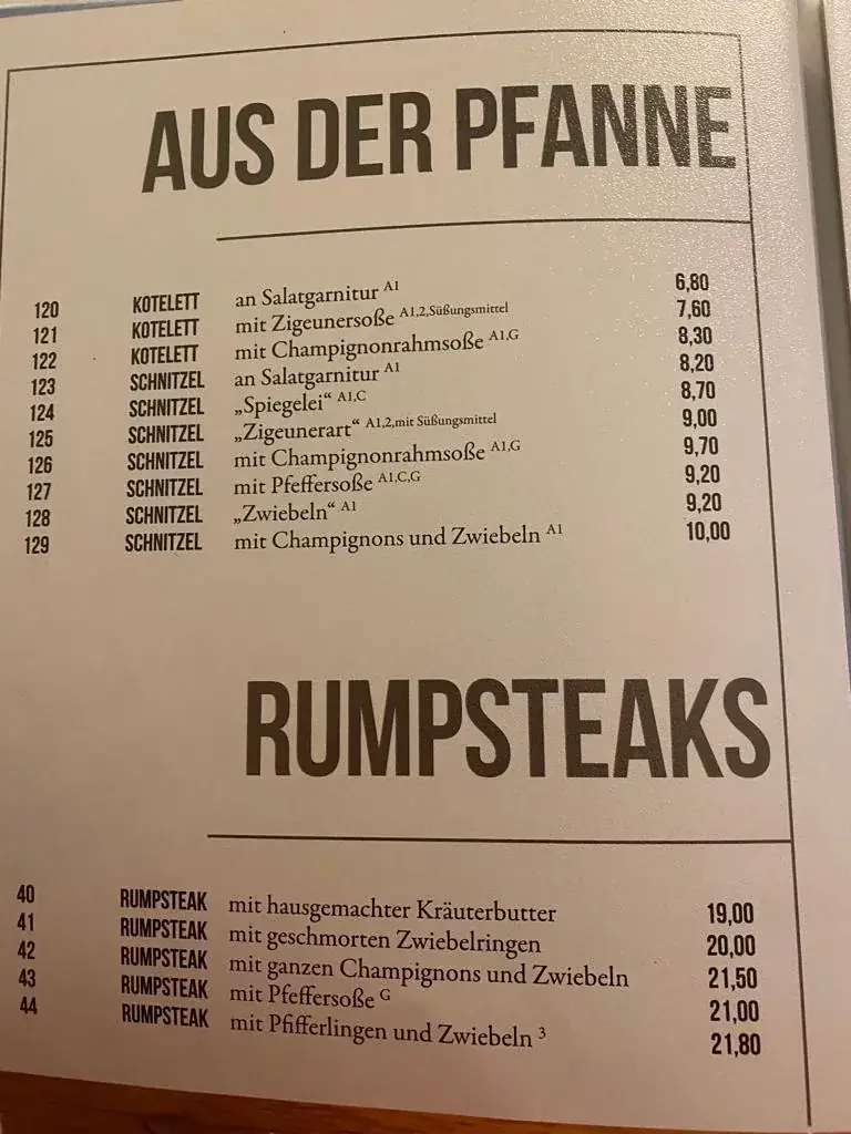 Menu_Altes Brauhaus Steinfeld_Steinfeld_immagine_3
