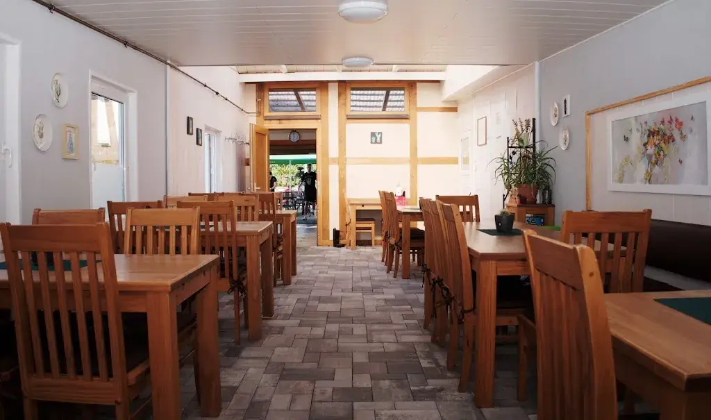 "Zum Schwiegermuttersitz" Lokal im Kakteenland Steinfeld restaurant in Steinfeld