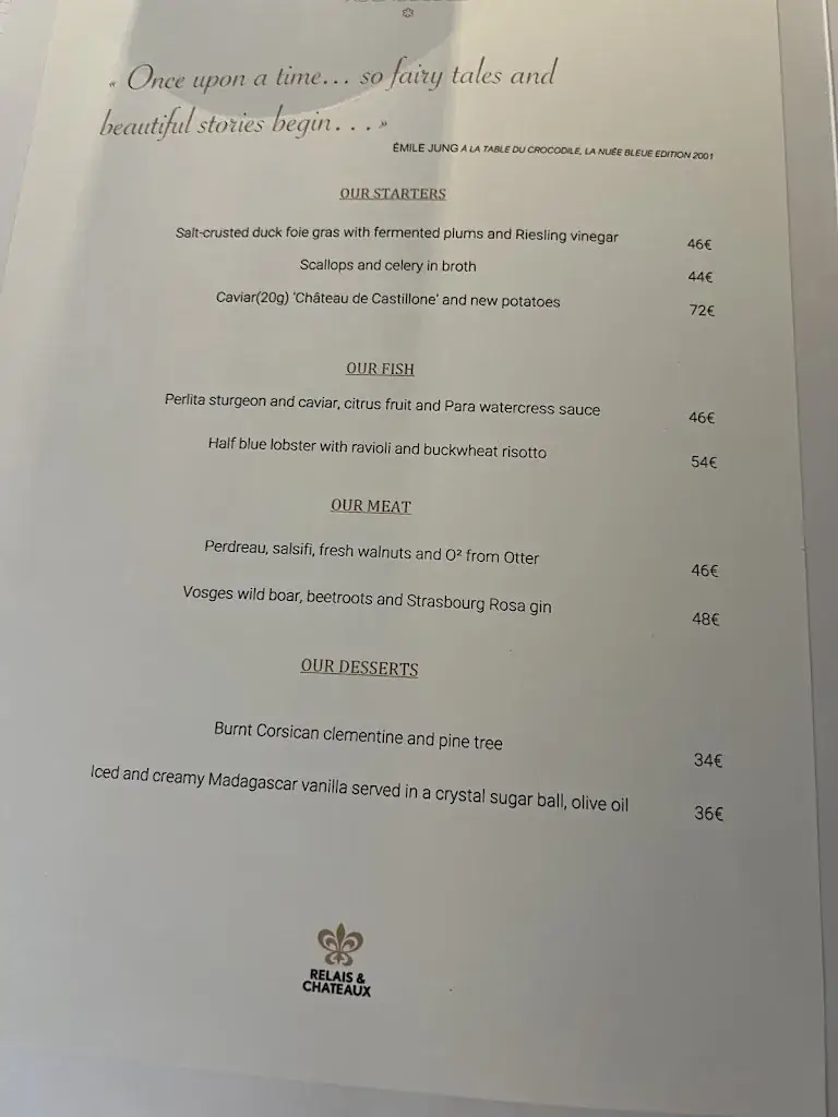 Menu_Au Crocodile_Straßburg_immagine_1