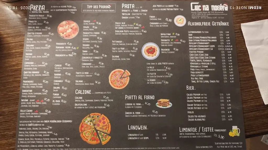 Menu_Cucina Nostra im Parkhotel Eisenstadt_Eisenstadt Stadt_image_4