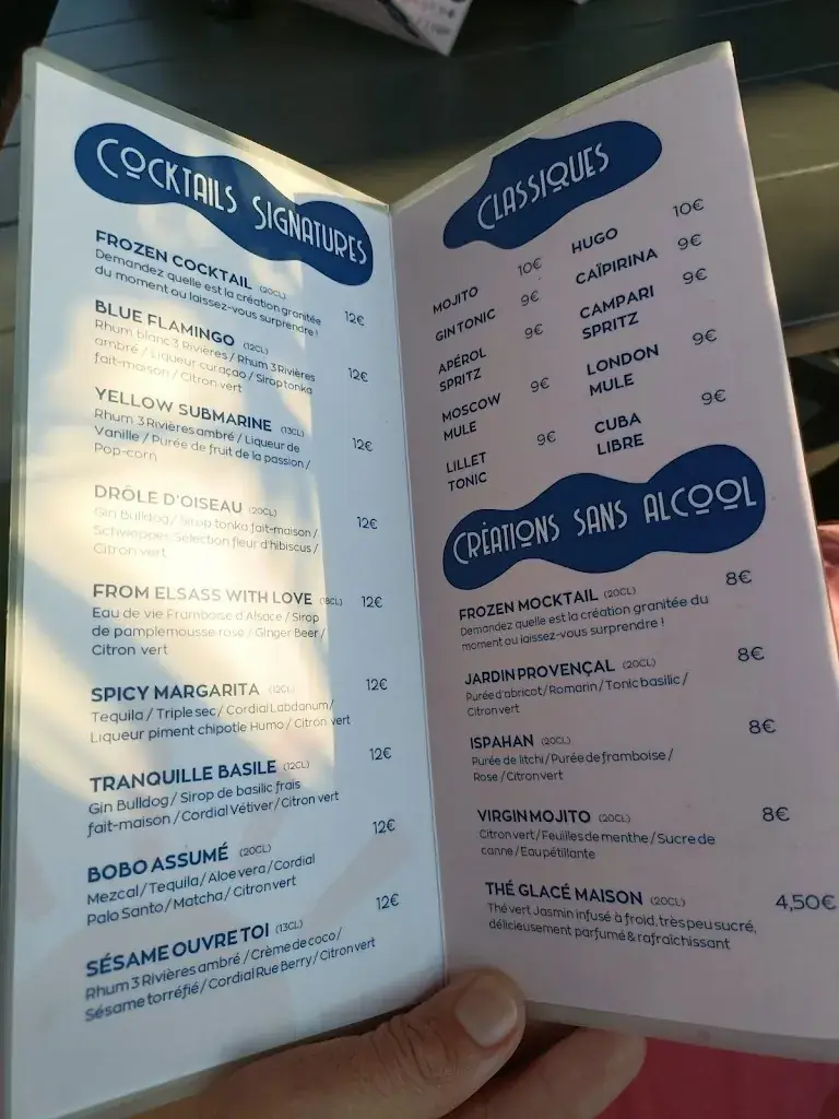 Menu_Blue Flamingo_Straßburg_image_1