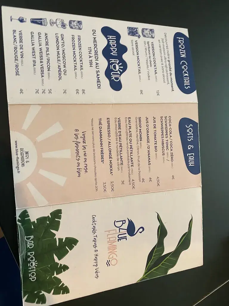 Menu_Blue Flamingo_Straßburg_image_4