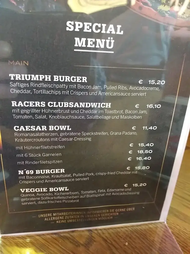 Menu_Racer's_Villach_immagine_1