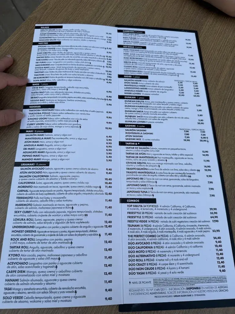 Menu_Sibuya Urban Sushi Bar_St. Urban_image_3