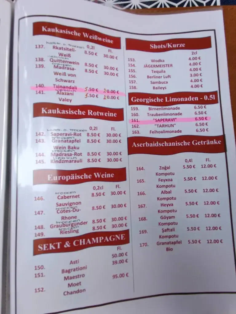 Menu_Granat Restaurant am Weißensee_Weißensee_immagine_2