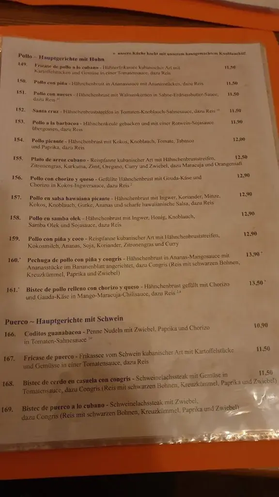 Menu_La Casa Buena Vista_Weißensee_immagine_4