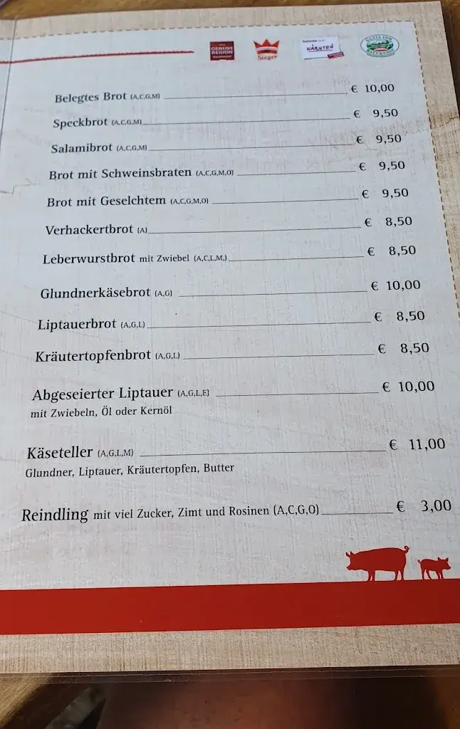 Menu_Buschenschank Hanebauer_Weitensfeld_immagine_1