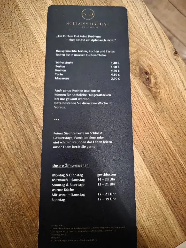 Menu_Schloss Dachau Restaurant | Cafe_Achau_image_3