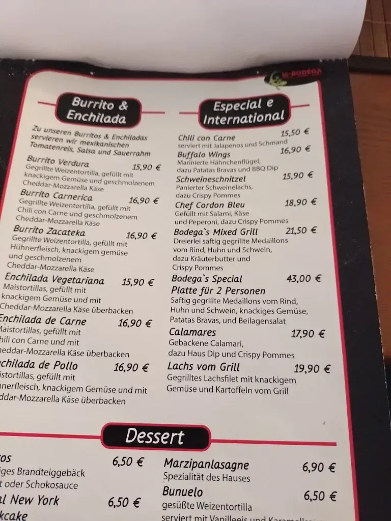 Menu_La Bodega Dachau_Achau_image_3