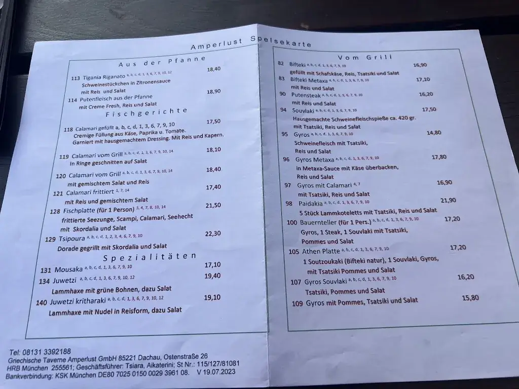 Menu_Amperlust • Griechisches Restaurant_Achau_immagine_3