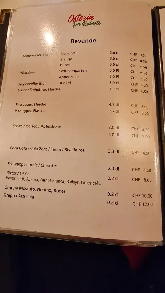 Menu_Osteria Da Roberto_Altendorf_image_1