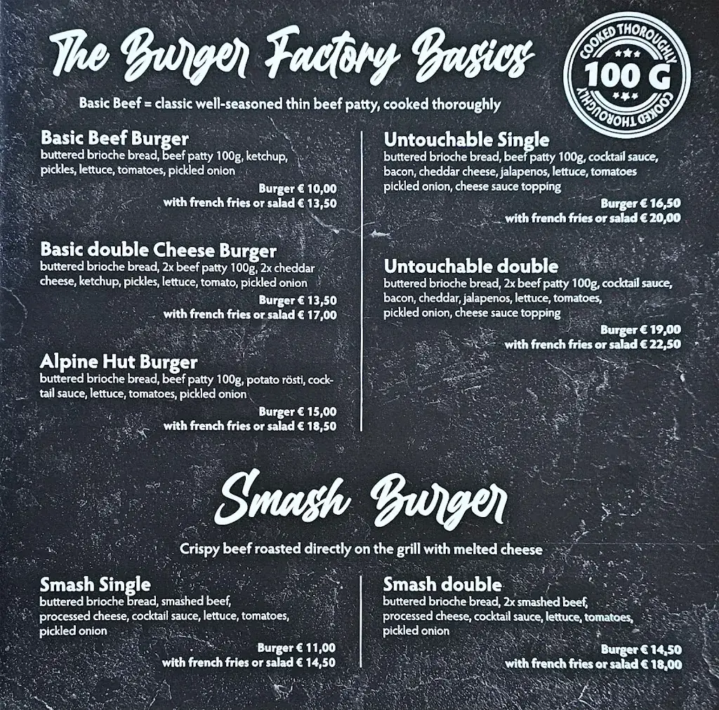 Menu_The Burger Factory_Zell_image_2