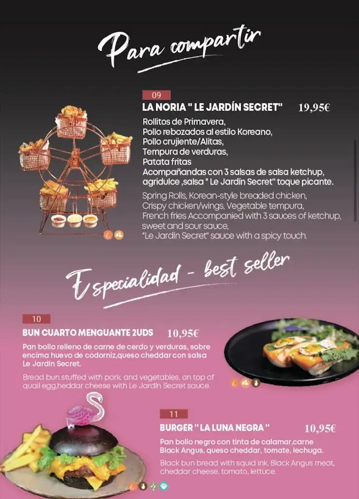 Menu_Restaurante Asiático Madrid Le Jardin Secret_Angern an der March_image_1