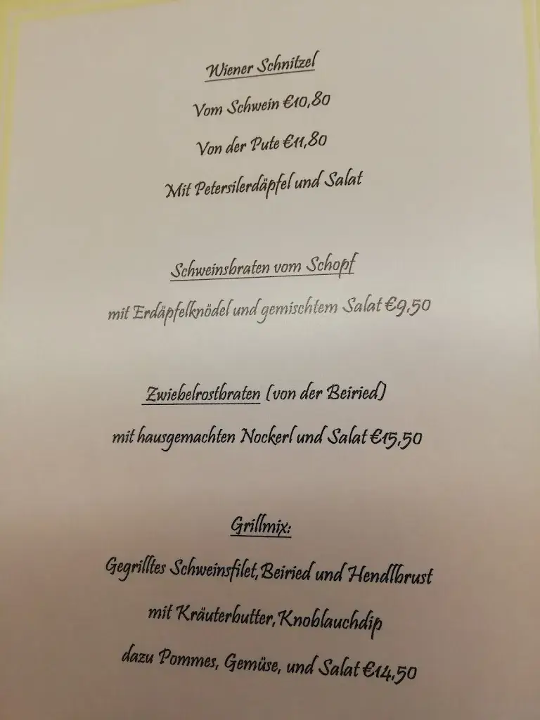 Menu_Gasthaus zur Post Inh Zmug Barbara_Aschbach Markt_immagine_2