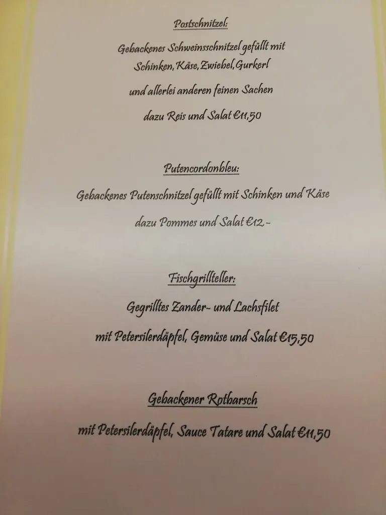 Menu_Gasthaus zur Post Inh Zmug Barbara_Aschbach Markt_immagine_3