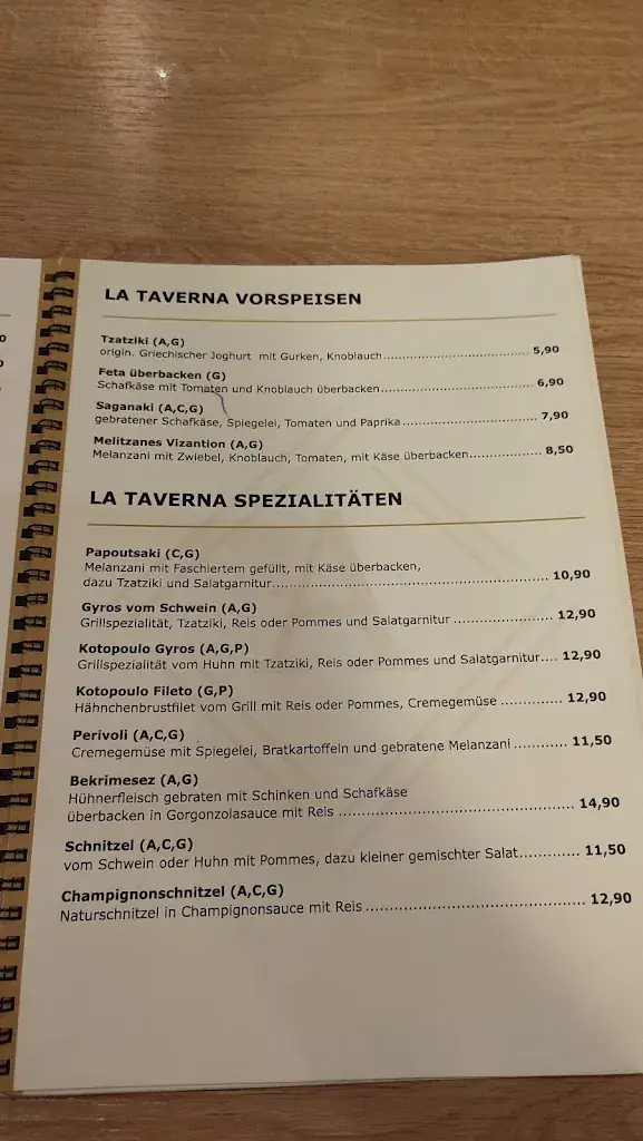 Menu_La Taverna_Amstetten_image_1