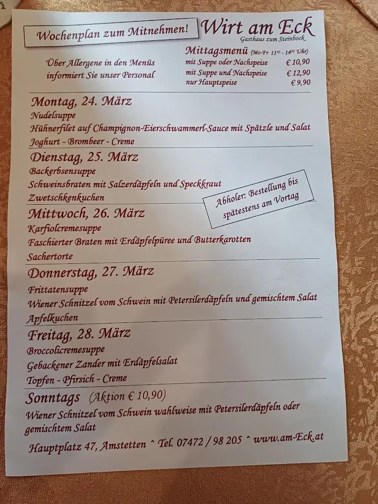 Menu_Wirt am Eck_Amstetten_immagine_1