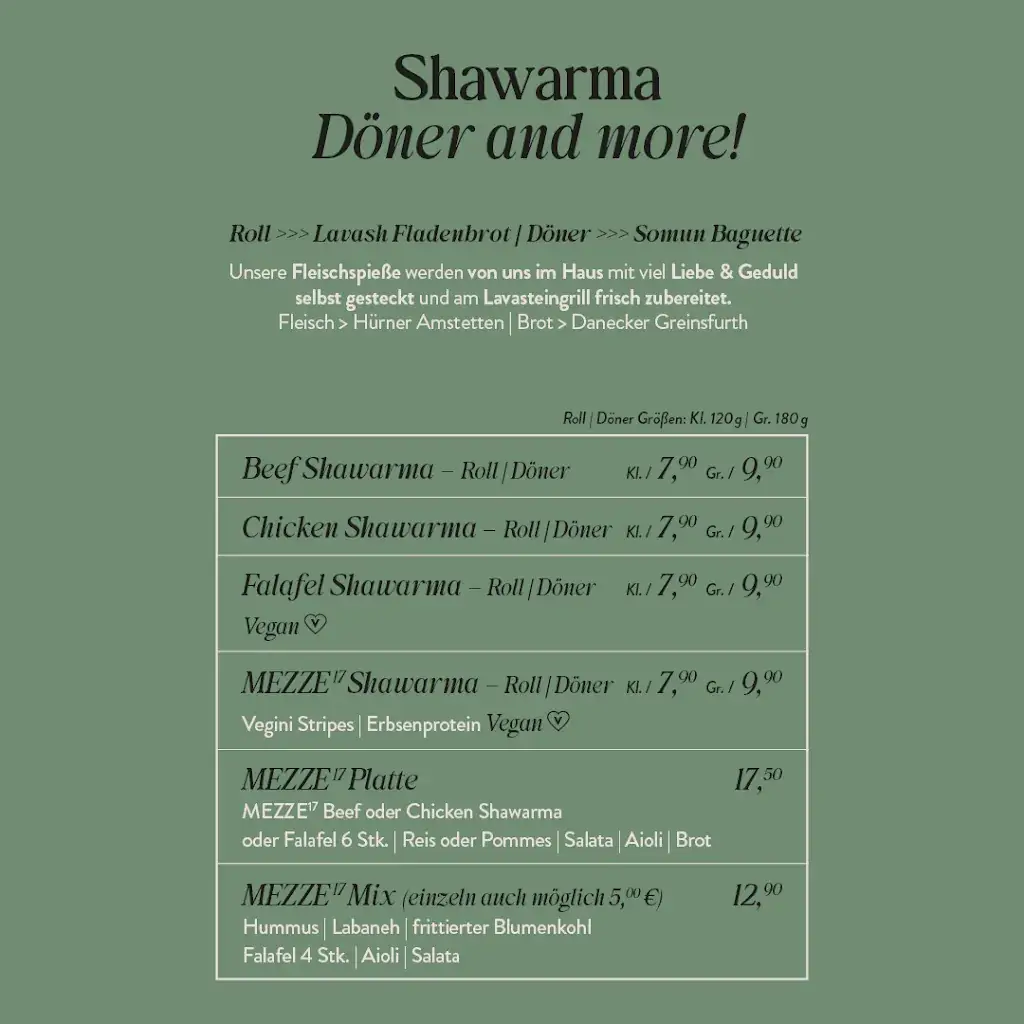 Menu_Mezze17 - Levante Küche_Amstetten_immagine_3