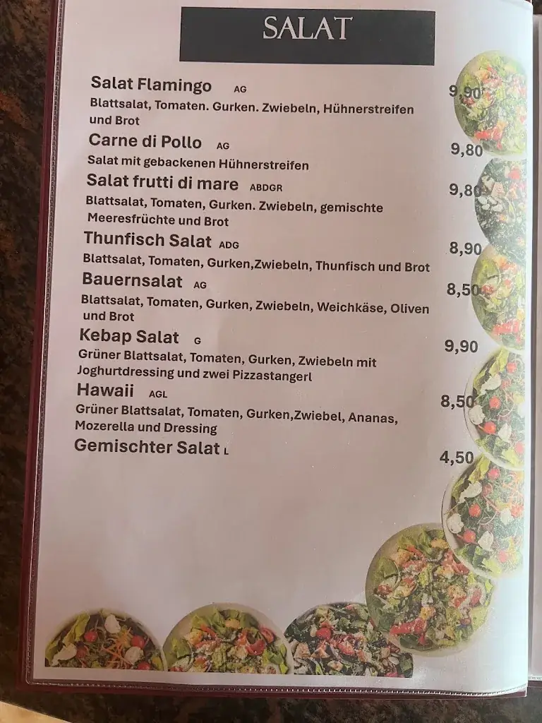 Menu_Restaurant Pizzeria La Strada_Amstetten_immagine_3