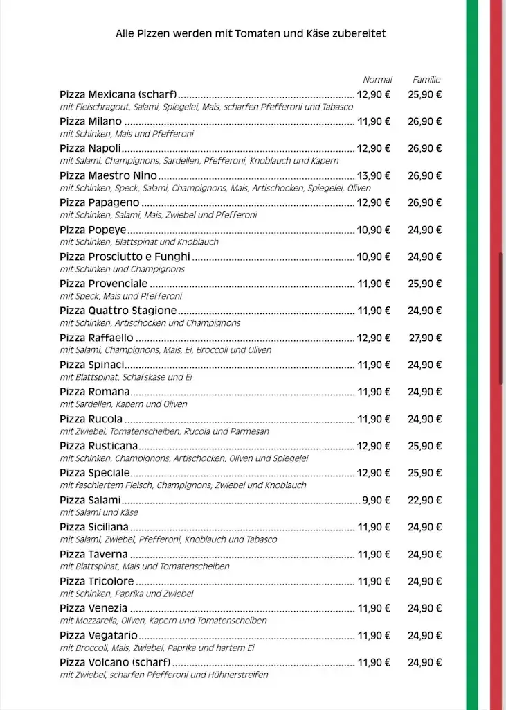 Menu_Pizzeria Maestro_Aspang Markt_image_1