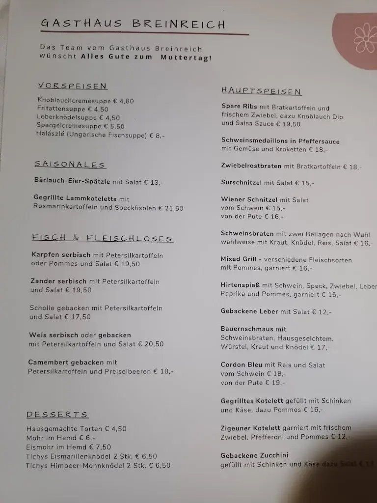 Menu_Gasthaus Breinreich_Andlersdorf_immagine_3