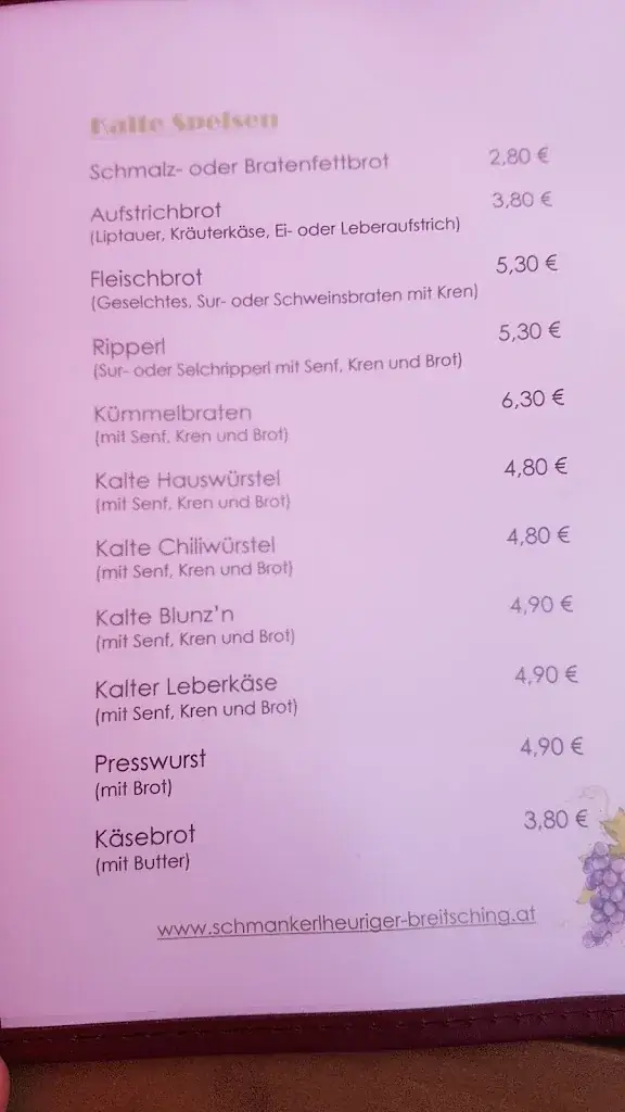Menu_Schmankerlheuriger Breitsching_Bad Erlach_immagine_3