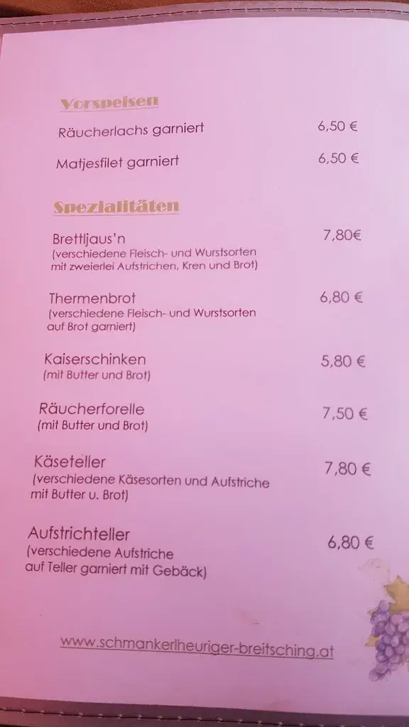 Menu_Schmankerlheuriger Breitsching_Bad Erlach_immagine_4