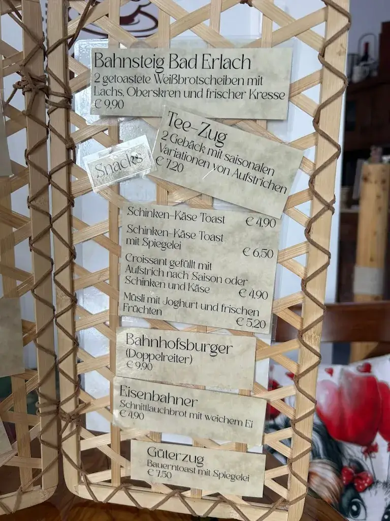 Menu_Vintage Café Zum Alten Bahnhof 2822_Bad Erlach_immagine_2