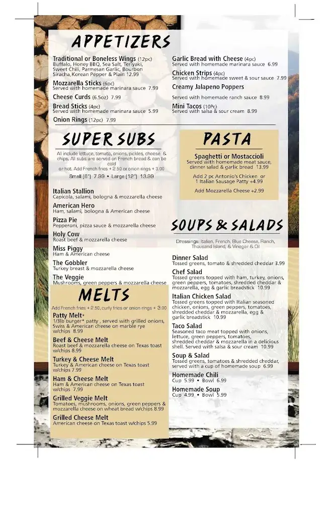Menu_Antonio's Restaurant & Pizzeria_Bergland_image_2