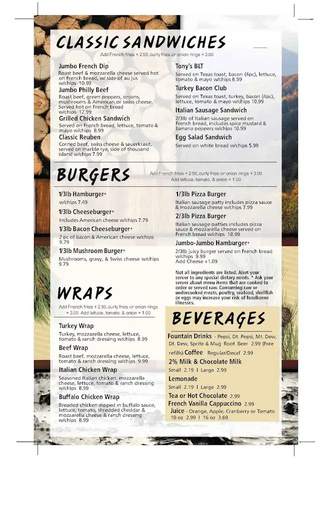 Menu_Antonio's Restaurant & Pizzeria_Bergland_image_3