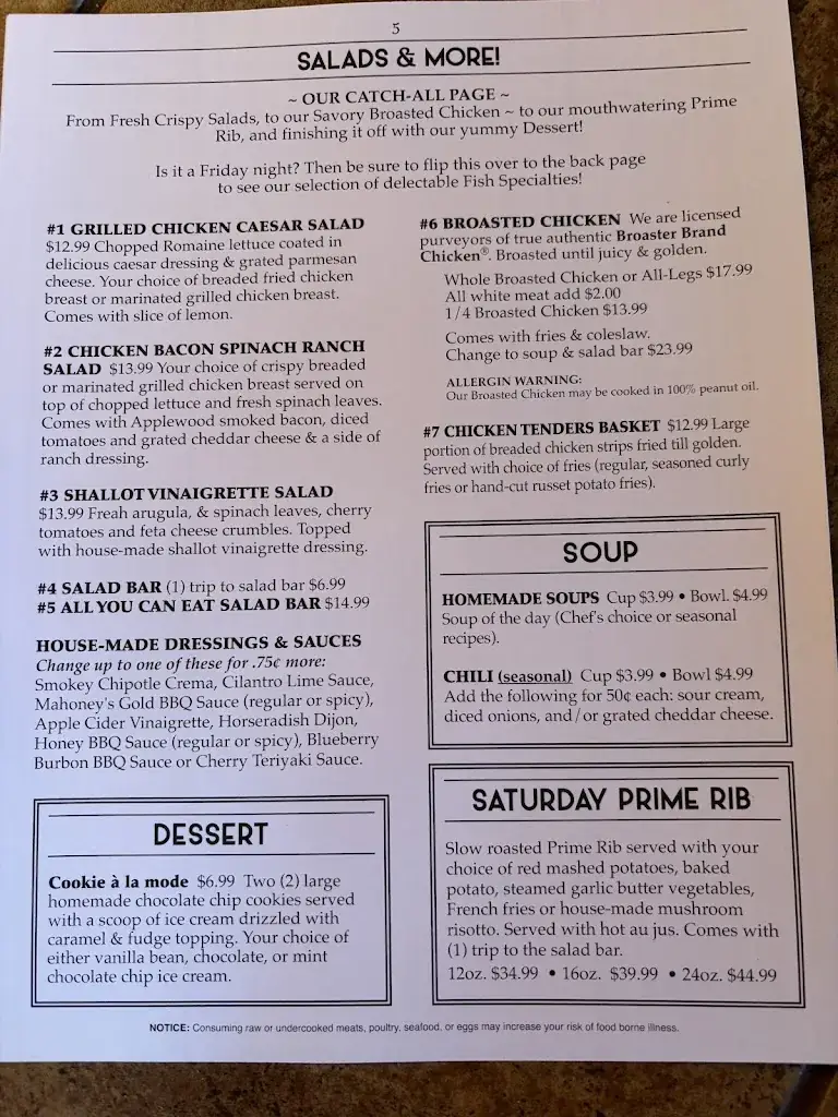 Menu_Trailside Bar & Grill_Bergland_image_1