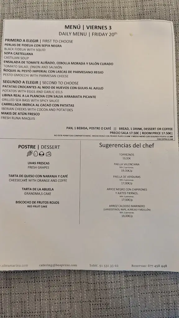 Menu_La Pecera del Círculo de Bellas Artes_Berg_image_2
