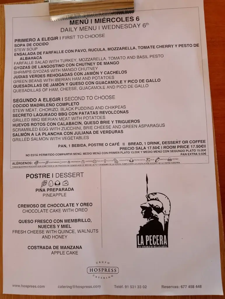 Menu_La Pecera del Círculo de Bellas Artes_Berg_image_3