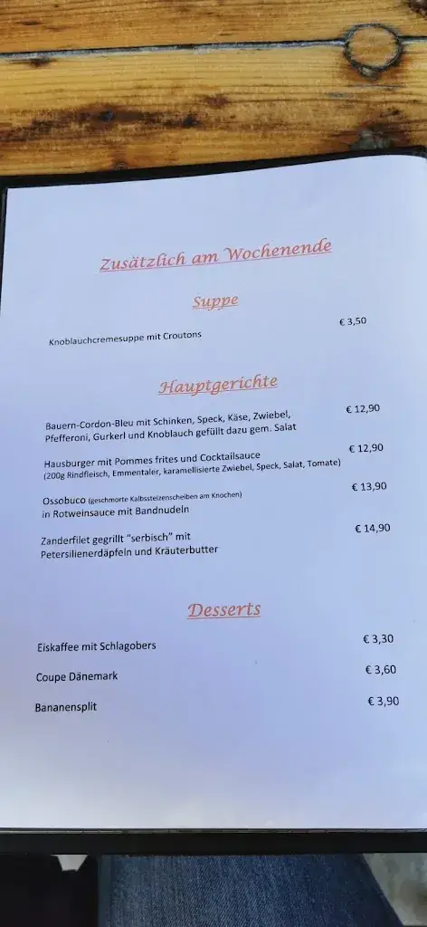 Menu_Dorfwirtshaus Bauer_Bernhardsthal_immagine_2
