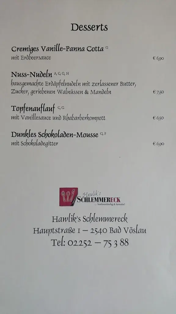 Menu_Hawlik's Schlemmereck_Bad Vöslau_image_4