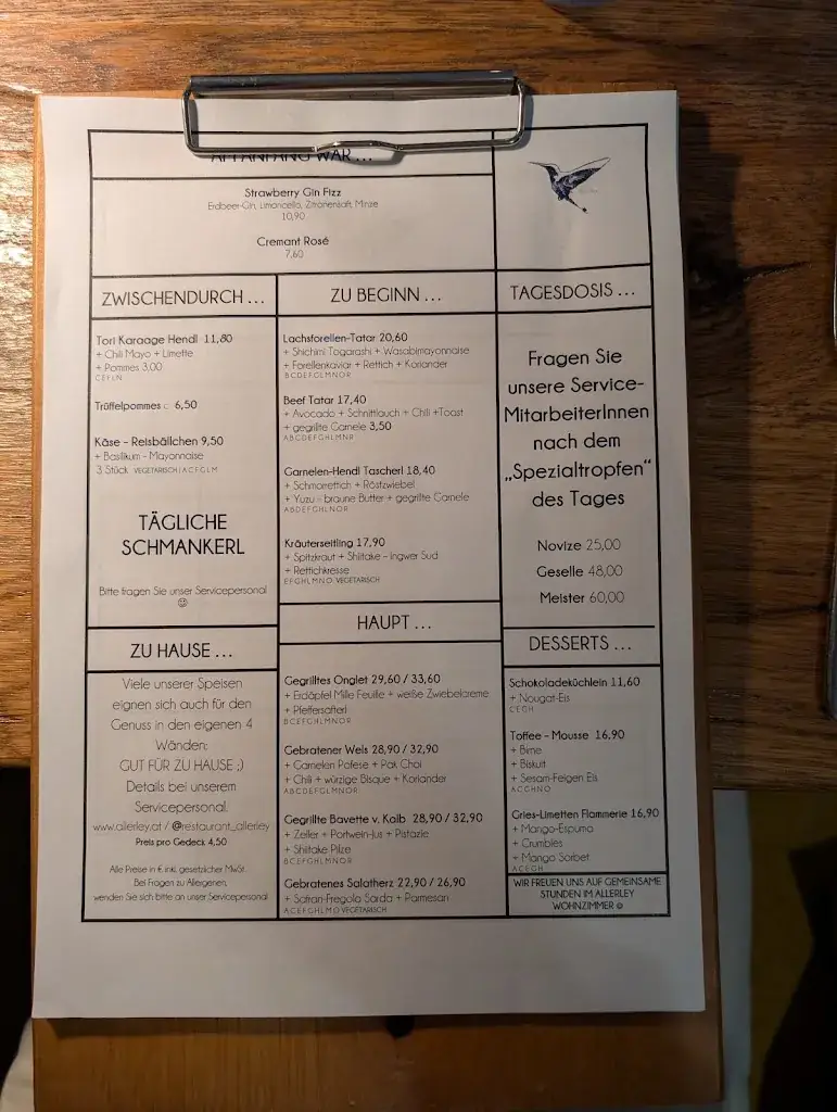 Menu_Restaurant Allerley_Bad Vöslau_image_3