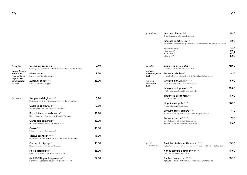 Menu_Da Aurora_Bad Vöslau_image_2