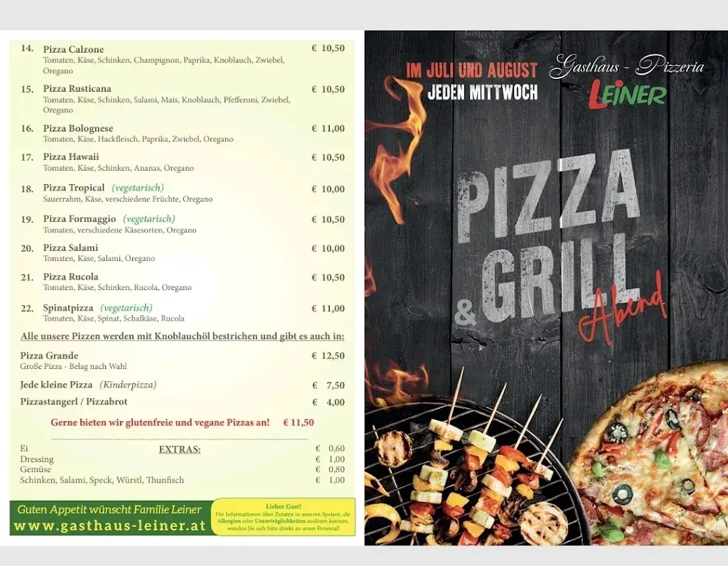 Menu_Gasthaus Leiner KG_Eltendorf_image_2