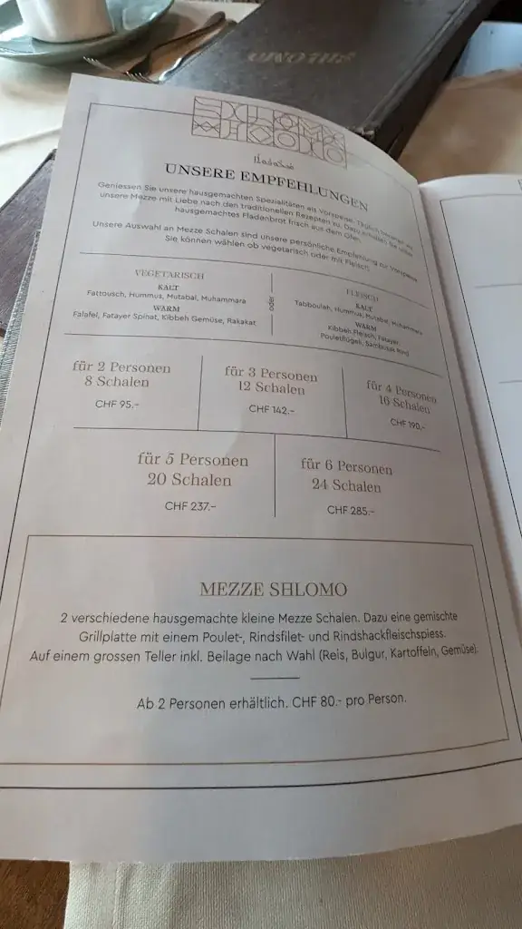 Menu_Shlomo Baden - Res' Oriental_Baden_image_1