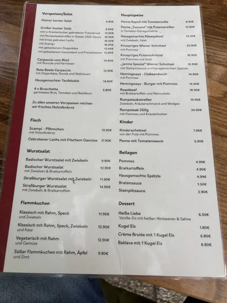 Menu_Hemingways_Baden_image_1