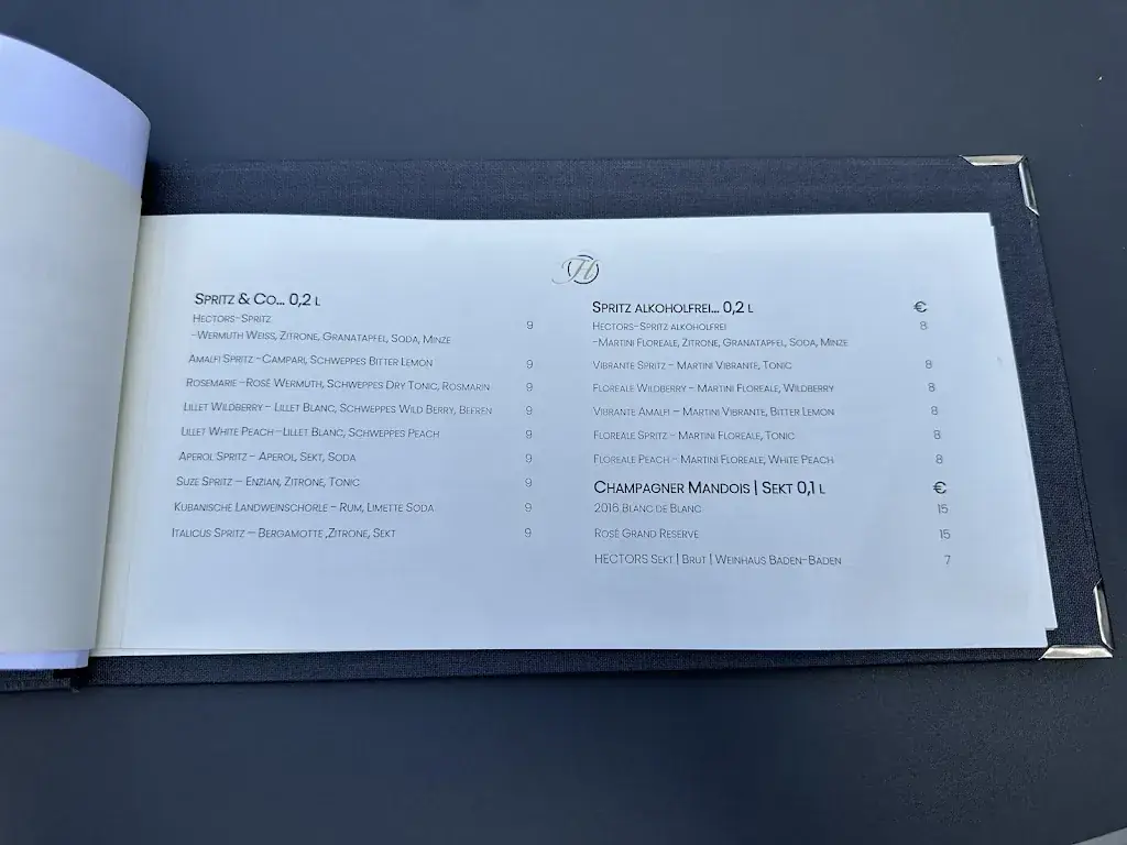 Menu_HECTORS im Kurhaus Baden-Baden_Baden_immagine_3
