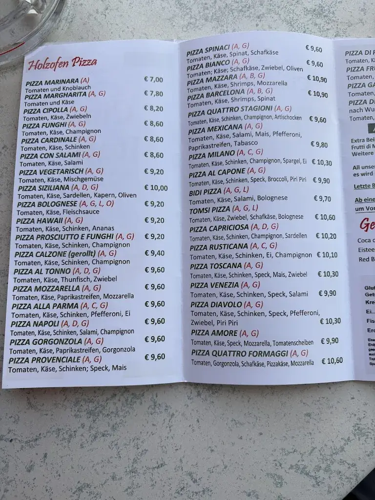 Menu_Cafe Pizzeria Ciao Italia_Breitenau_immagine_1