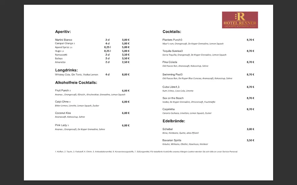 Menu_Hotel Renner_Buchbach_image_1
