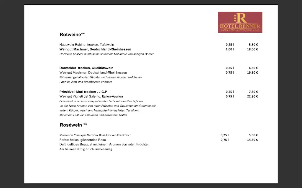Menu_Hotel Renner_Buchbach_image_4