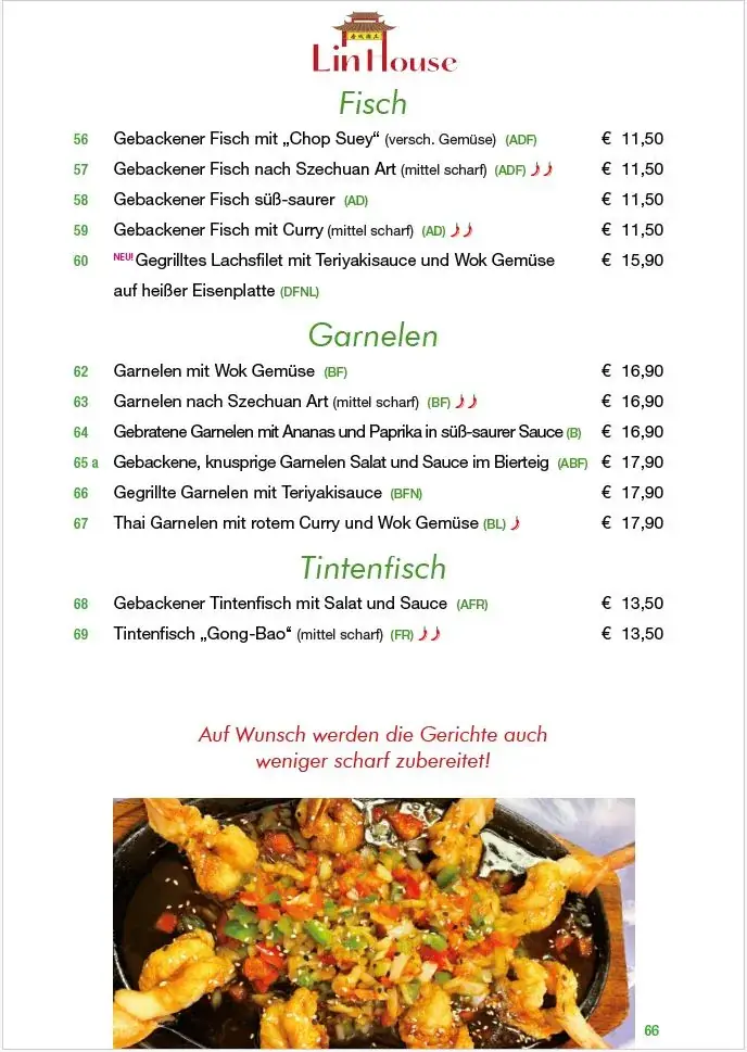 Menu_Lin House Chinarestaurant_Brunn am Gebirge_image_1