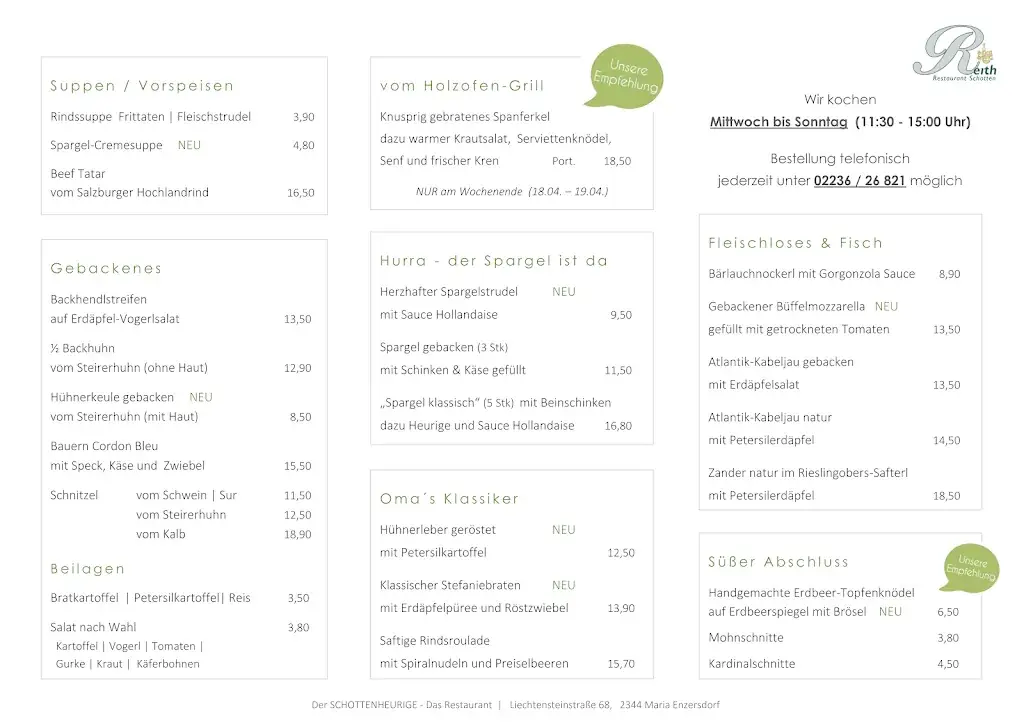 Menu_Die SCHOTTEN Restaurant | Catering Familie Reith_Brunn am Gebirge_image_1