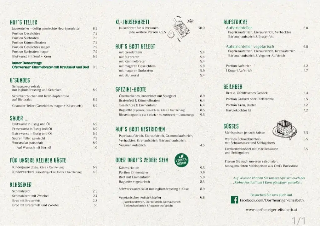 Menu_DORFHEURIGER Elisabeth_Brunn an der Wild_image_2