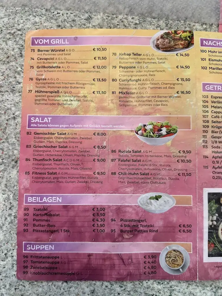 Menu_SEFA`S Pizza und Burgerhaus_Eggenburg_image_1