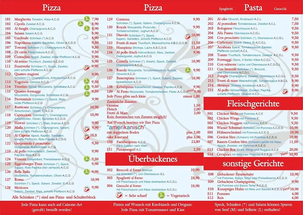 Menu_Eggenburger Pizzaservice_Eggenburg_immagine_1